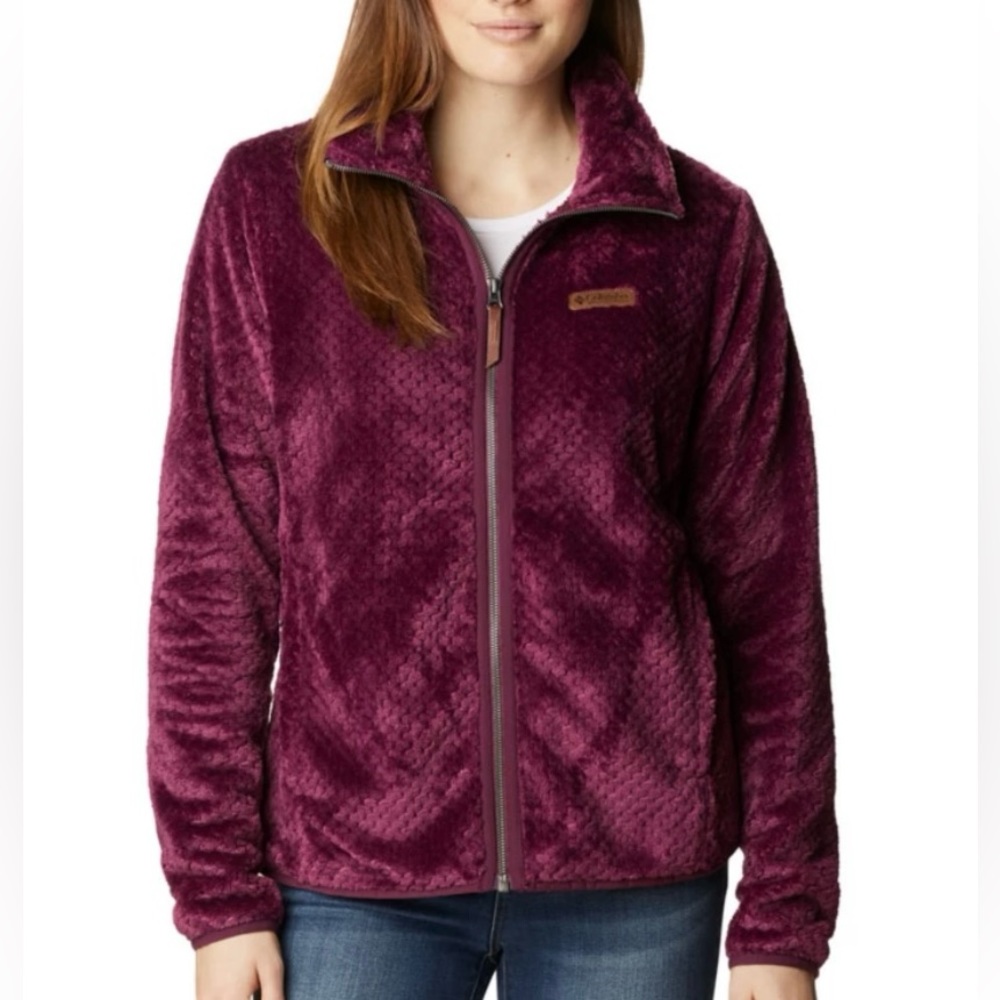 Women’s Columbia Fire Side II Sherpa Fleece Jacket Size Small